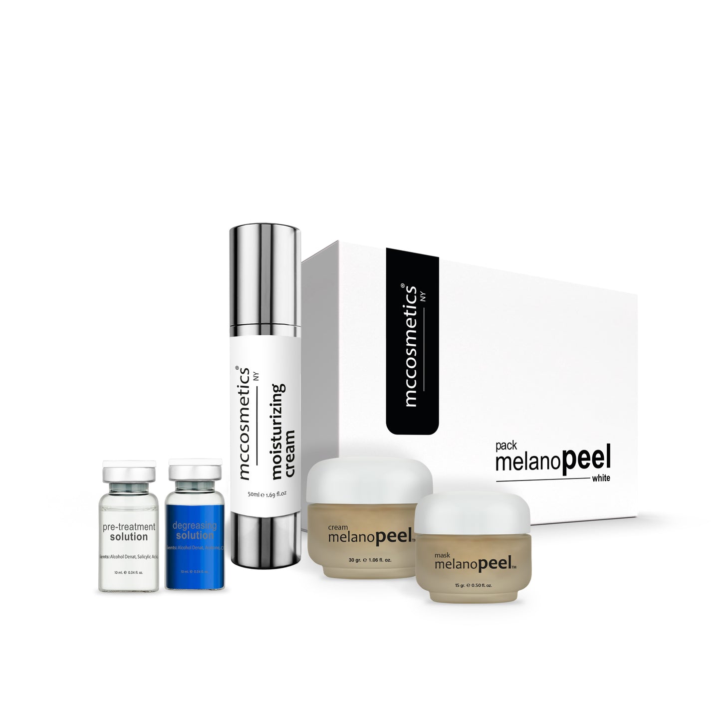 Melanopeel pack Melanopeel procedure