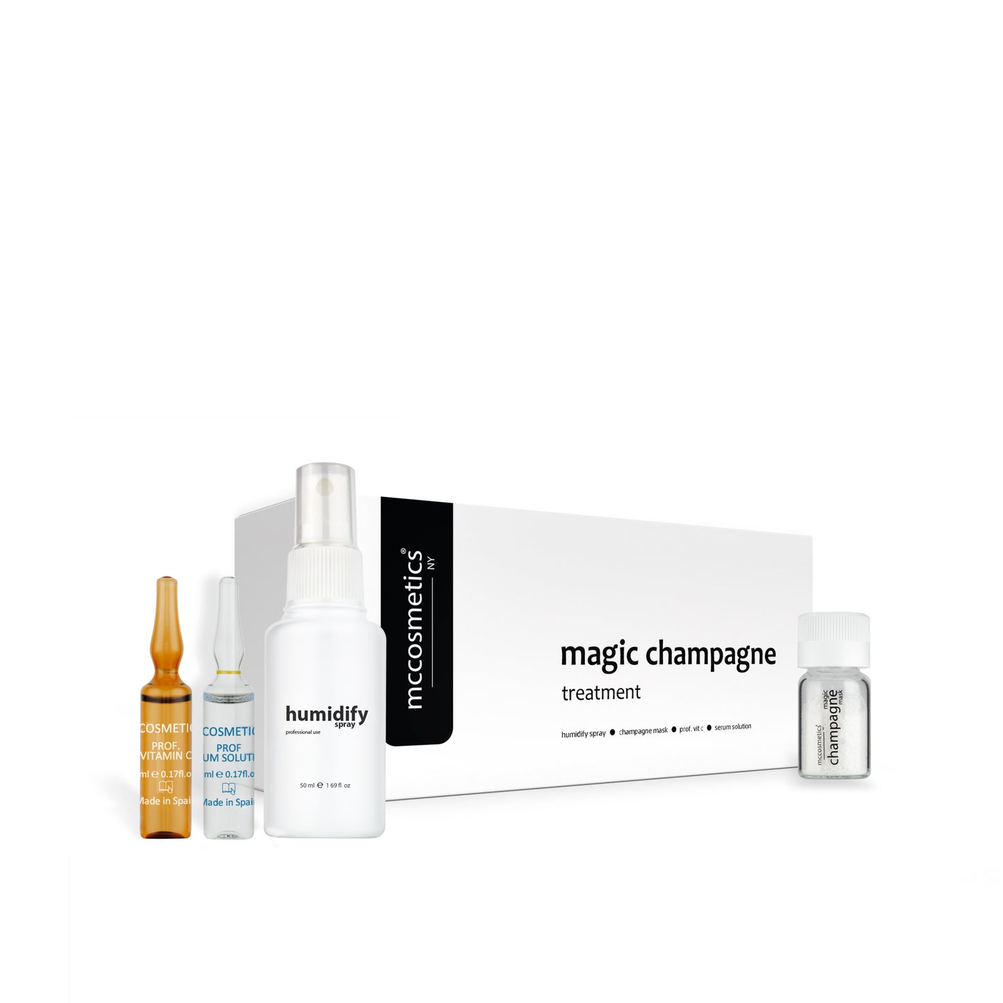 Magic champagne treatment "Magic champagne" procedure