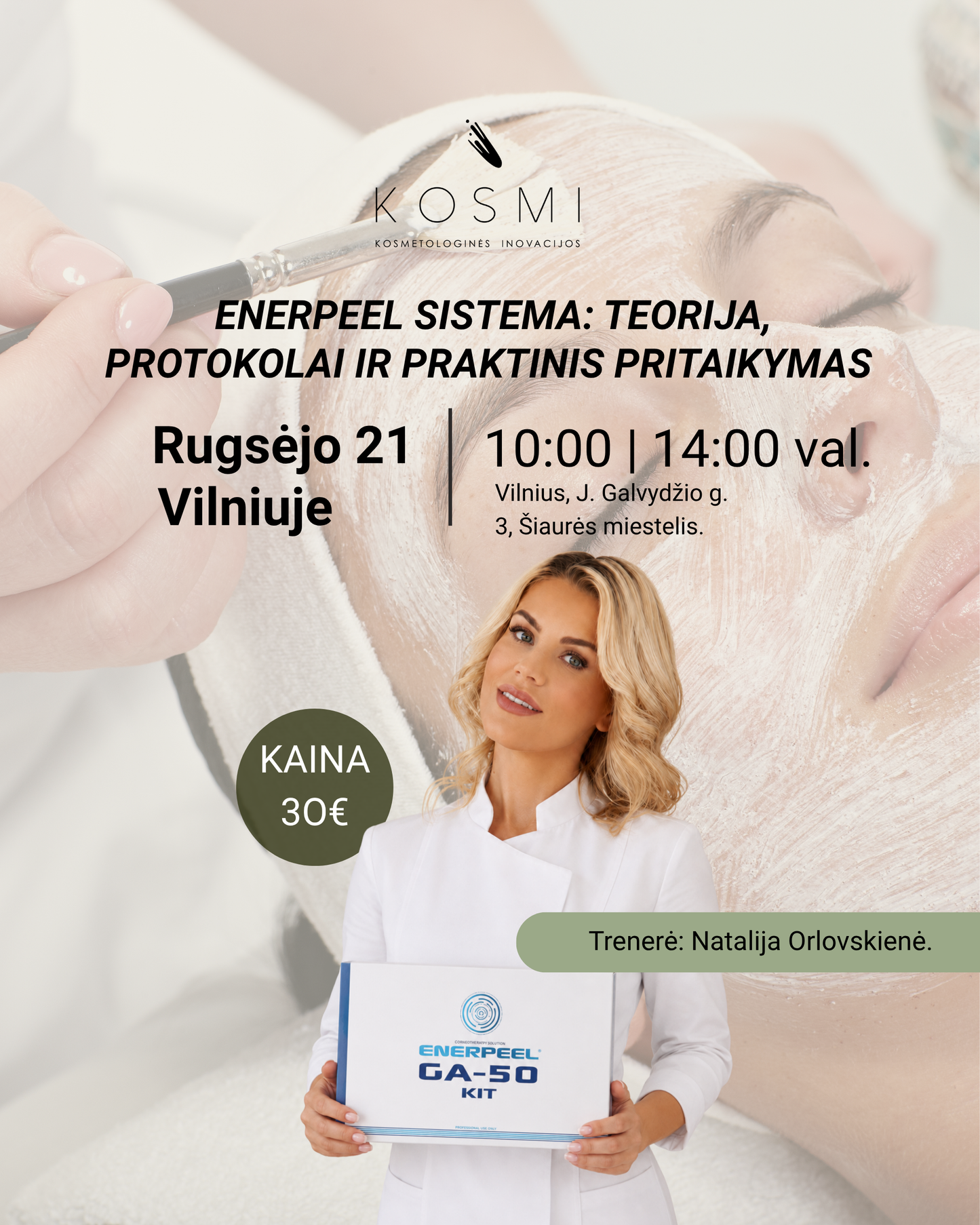 ROFESIONALI PAŽINTIS SU ENERPEEL – VILNIUJE
