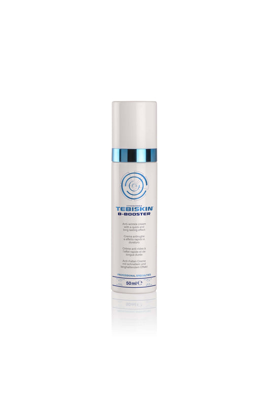 TEBISKIN® B-BOOSTER anti-wrinkle cream that provides a quick and long-lasting skin tightening effect
