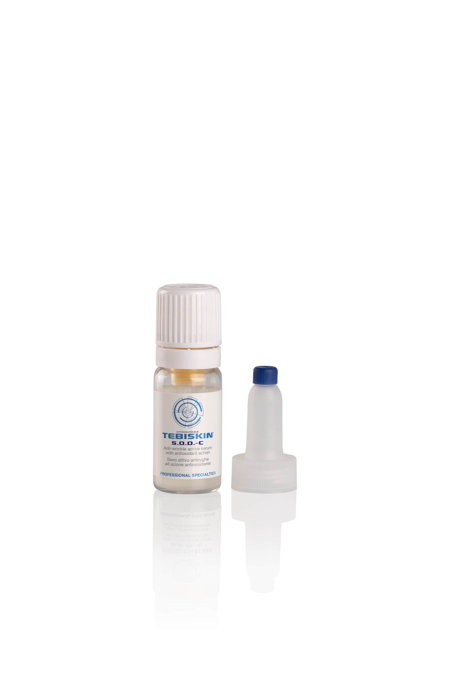 TEBISKIN® SOD-C serumas, suteikiantis intensyvų  antioksidacinį, raukšles mažinantį ir šviesinantį poveikį