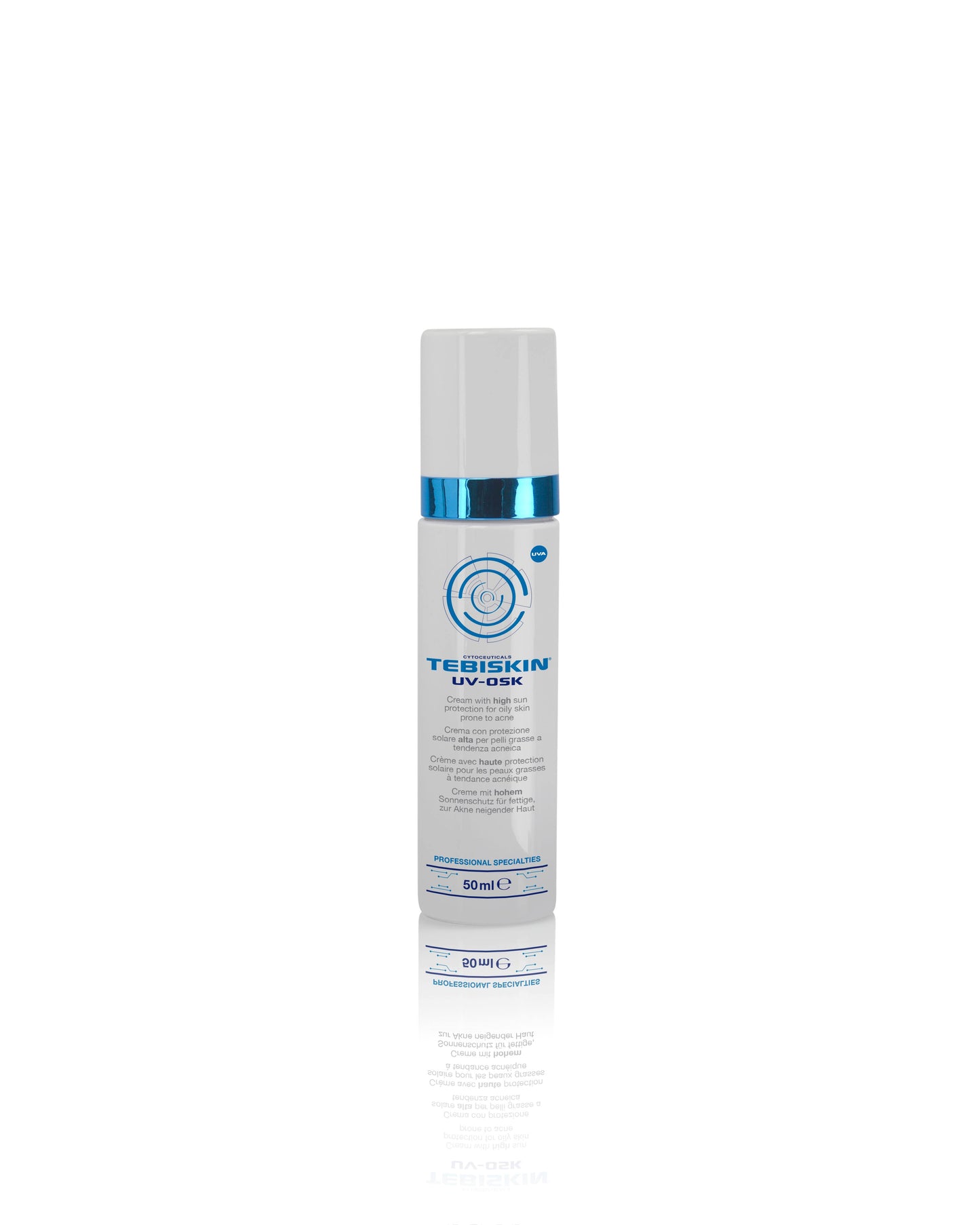 TEBISKIN® UV-OSK SPF 30 sunscreen for oily, acne-prone skin